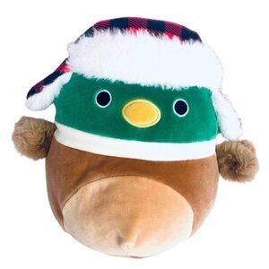 8" Squishmallows Kellytoy Harvest Squad Avery the Mallard Duck
